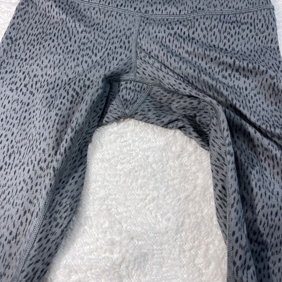 Lululemon Wunder Under Crop II Full-On (Roll Down) Dottie Dash Slate Black - Picture 4 of 10